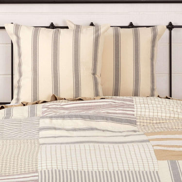 Grace Fabric Euro Sham 26x26 VHC Brands - The Fox Decor